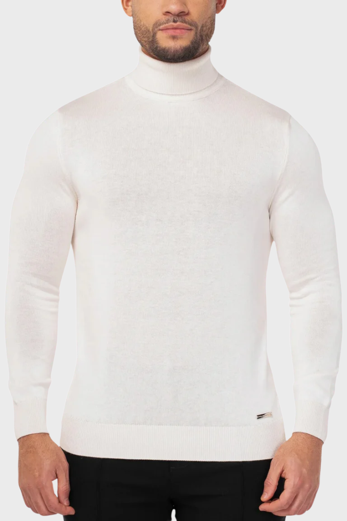 Suéter de punto de merino de cuello alto Forth