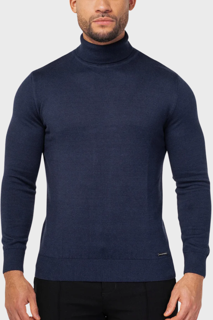 Suéter de punto de merino de cuello alto Forth