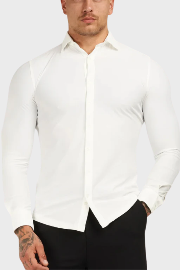 Camisa de vestir de malla Forth Ice