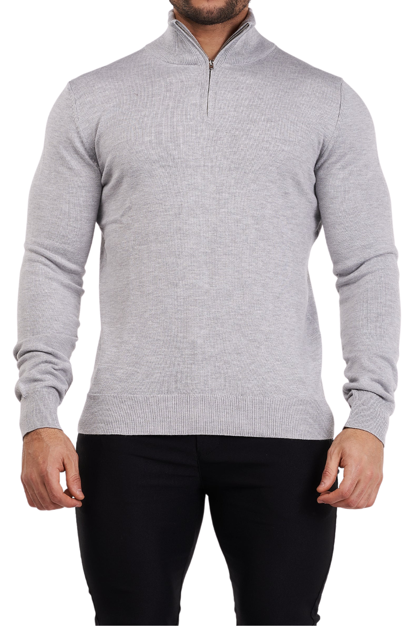 Suéter de punto de merino de cuello alto Forth