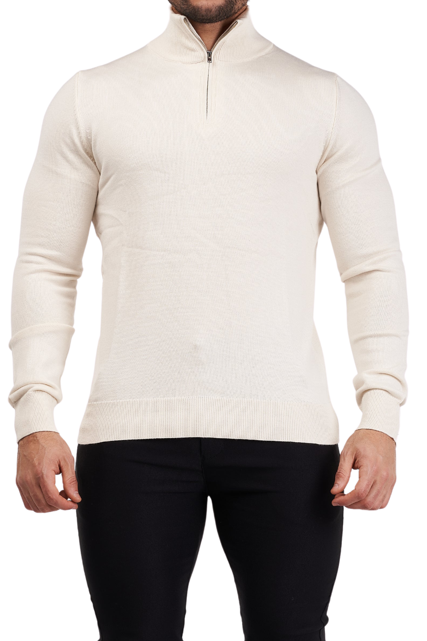 Suéter de punto de merino de cuello alto Forth