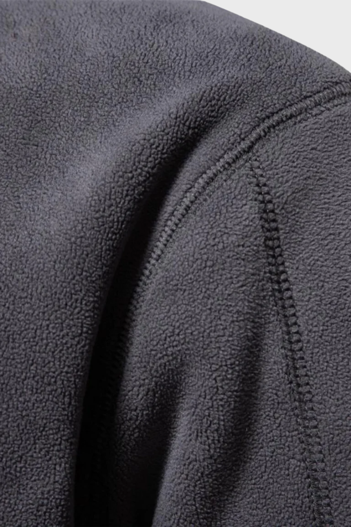 Chaqueta Forth Suede con media cremallera