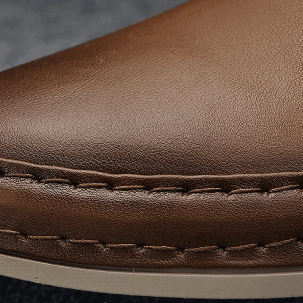 Mocasín Dockside de cuero Forth para hombre
