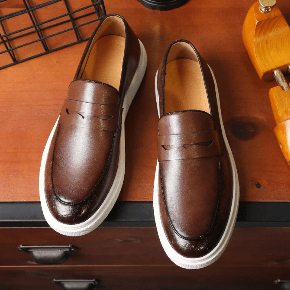 Mocasín sin cordones Forth Reine para hombre