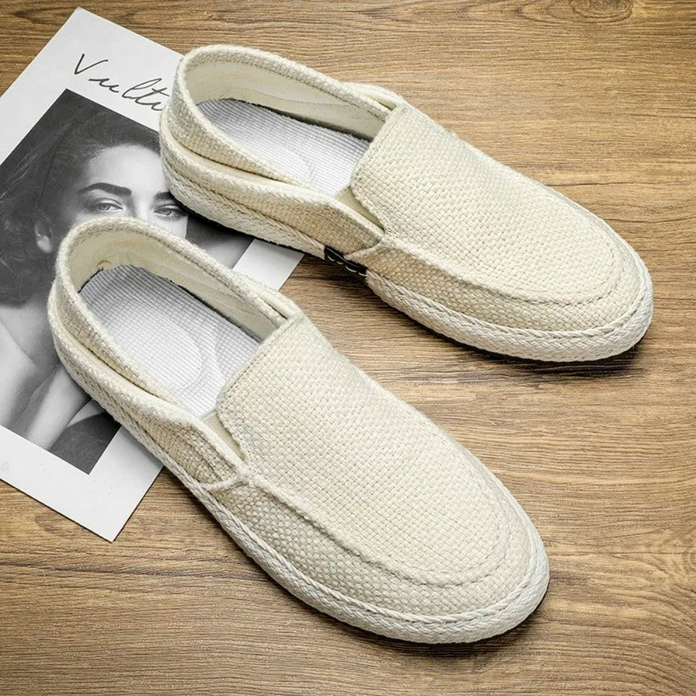Mocasines de lino para hombre Forth Santa Giulia