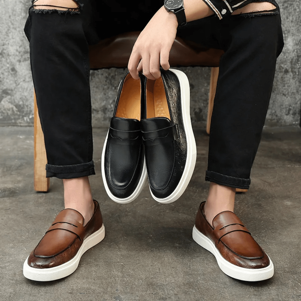 Mocasín sin cordones Forth Reine para hombre