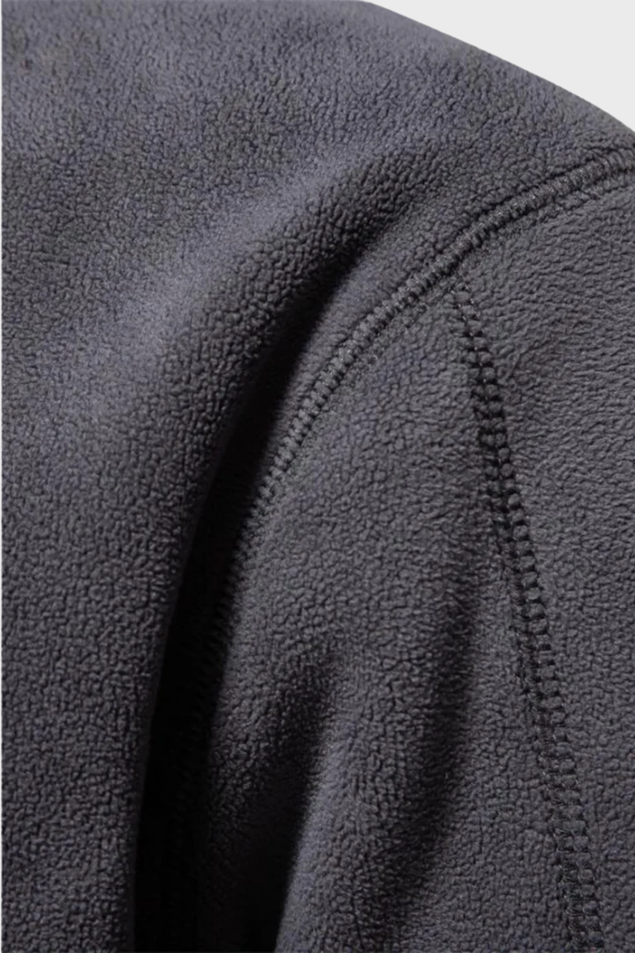 Chaqueta Forth Suede con media cremallera