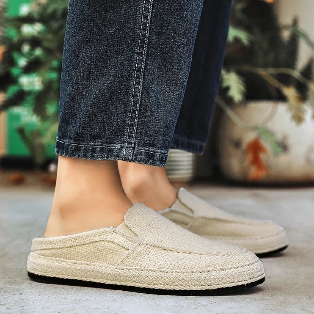 Mocasines de lino para hombre Forth Santa Giulia