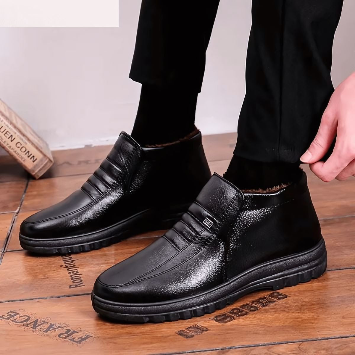 Bota de invierno Forth para hombre forrada en lana