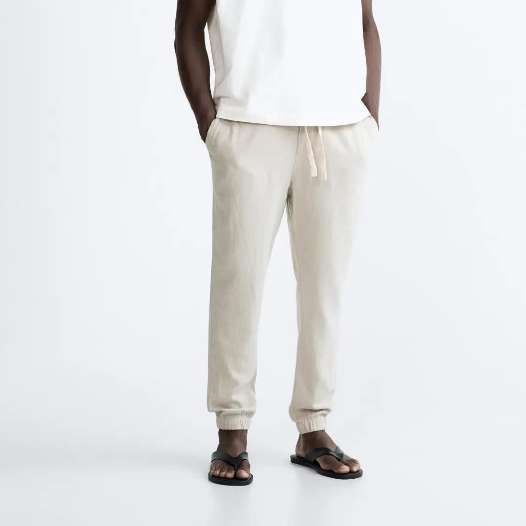 Pantalones deportivos de lino Forth para hombre