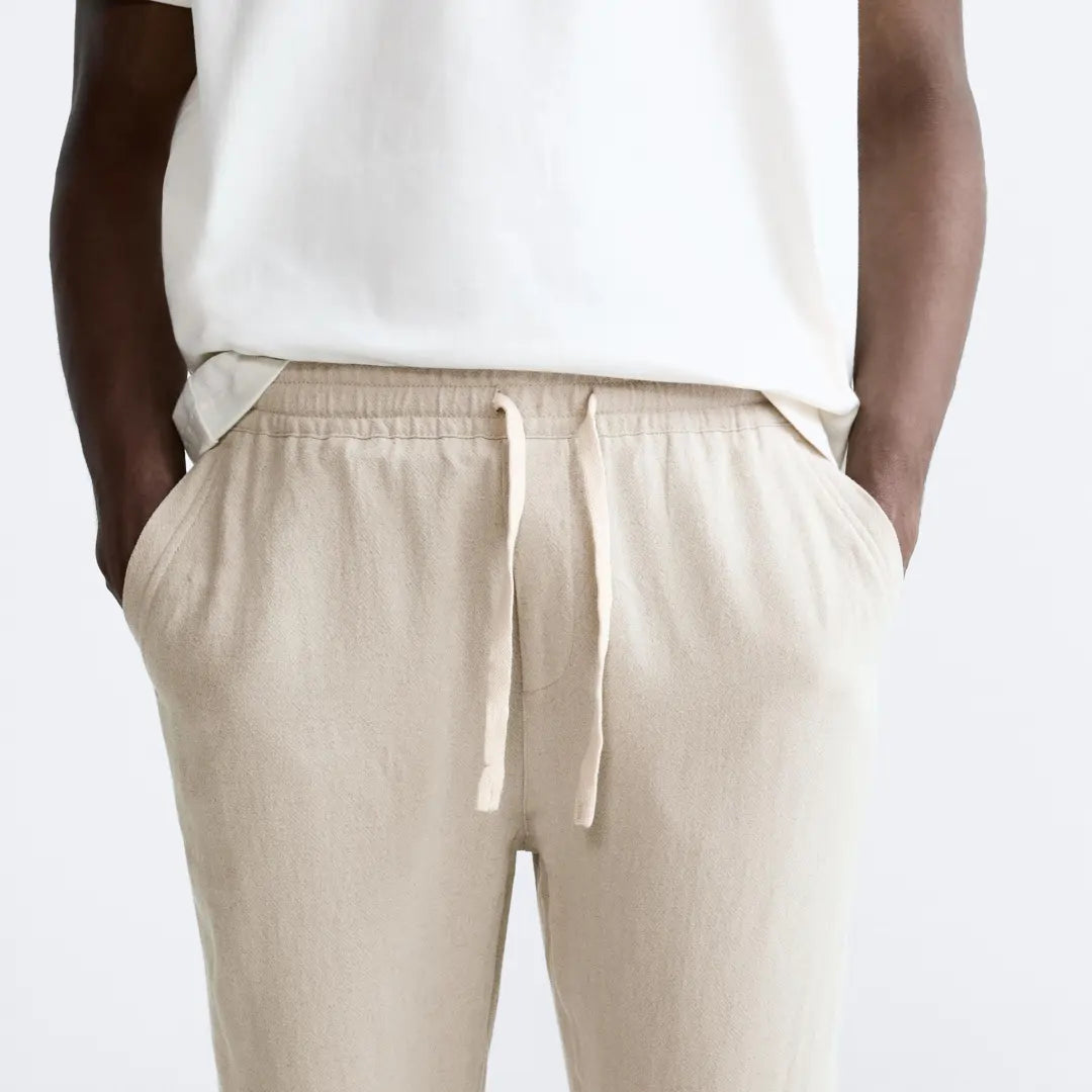Pantalones deportivos de lino Forth para hombre