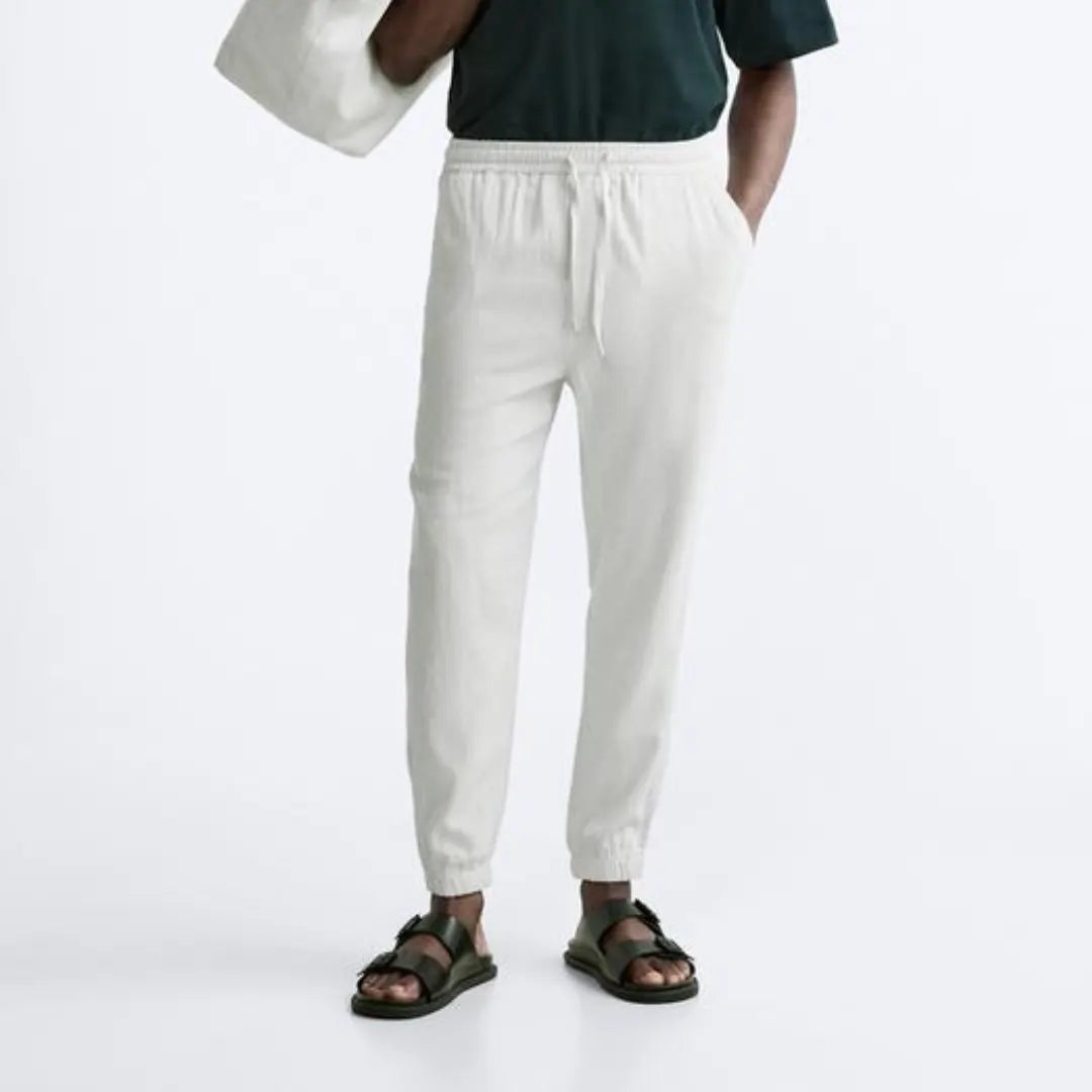 Pantalones deportivos de lino Forth para hombre