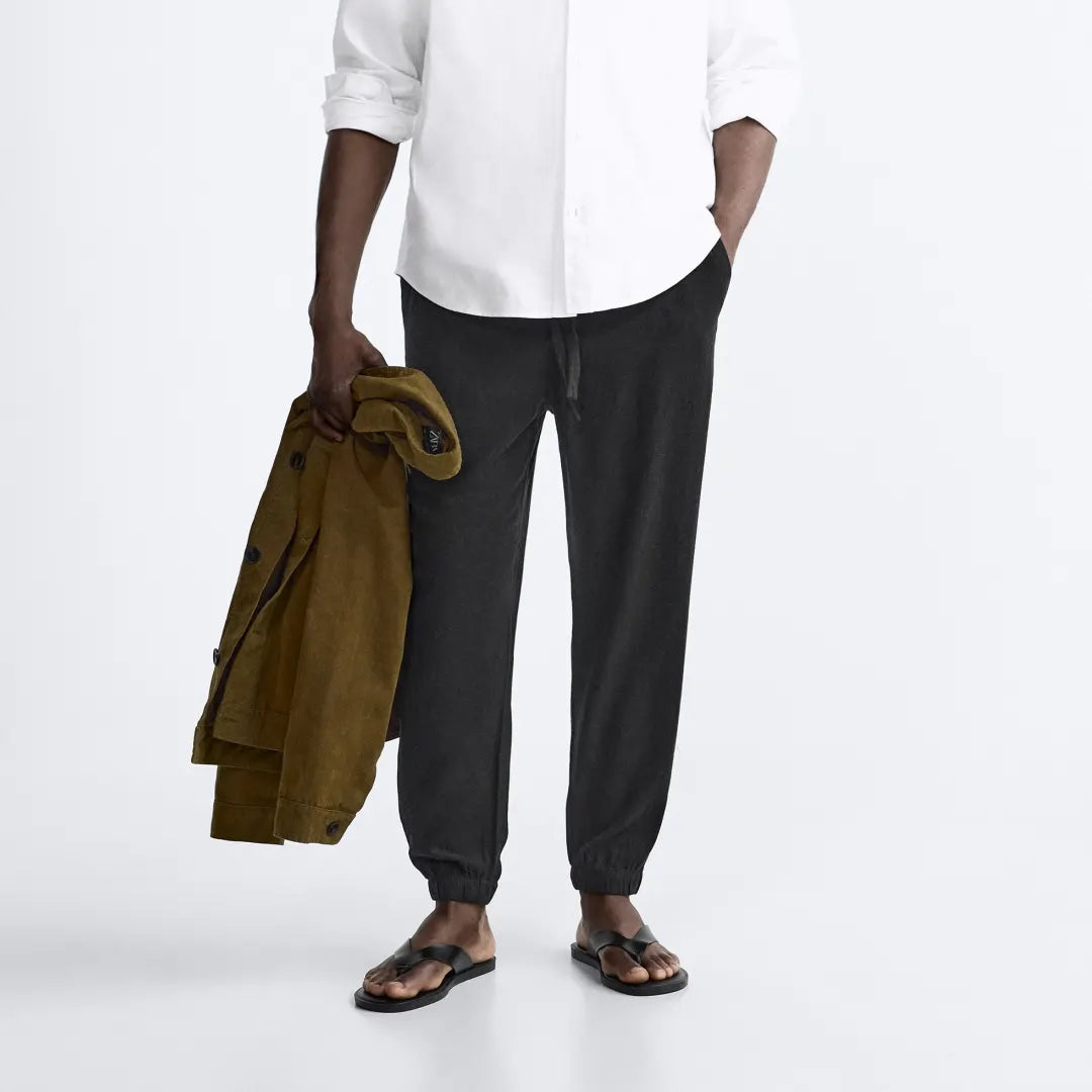 Pantalones deportivos de lino Forth para hombre