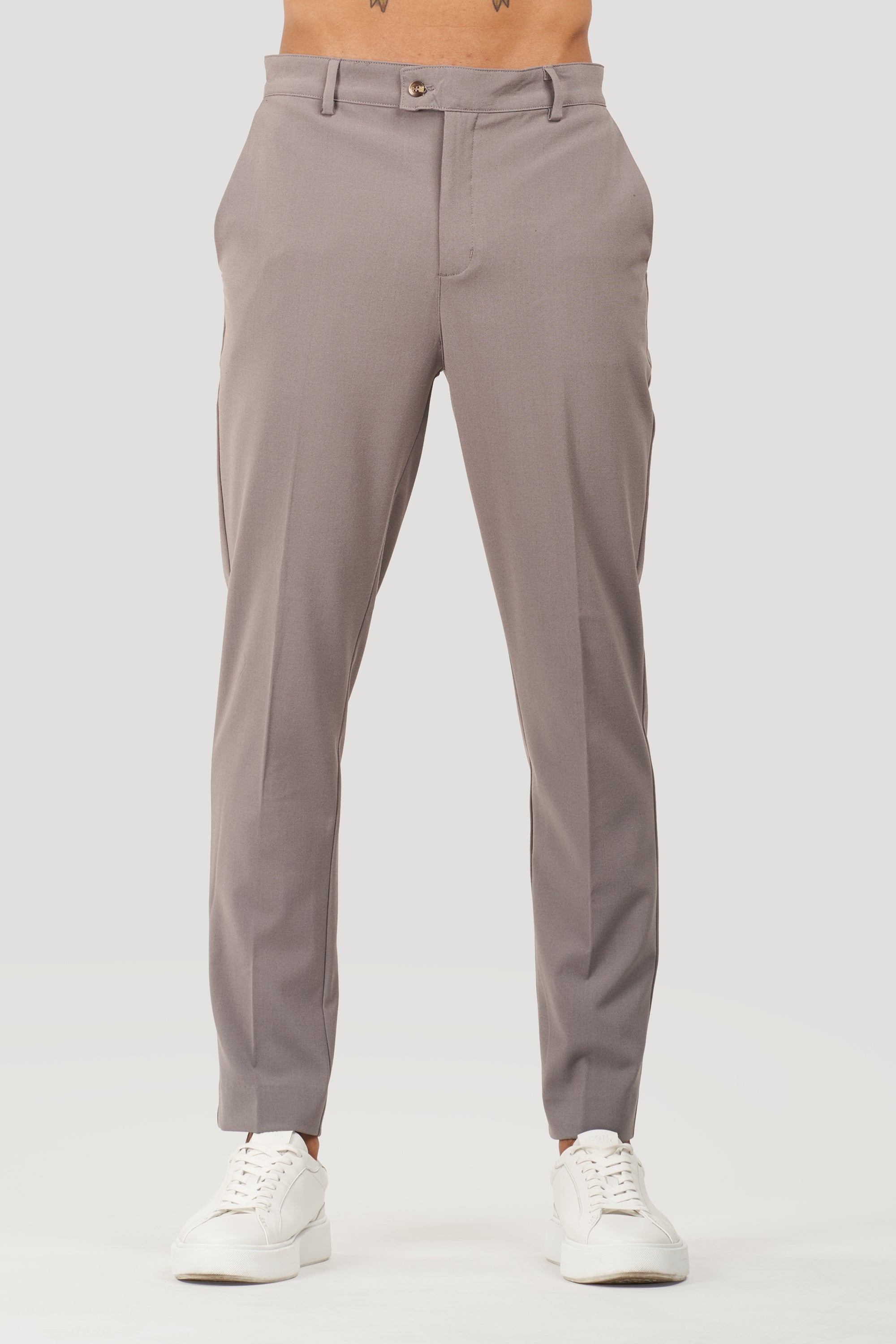 Pantalones de vestir Milano Forth para hombre en gris