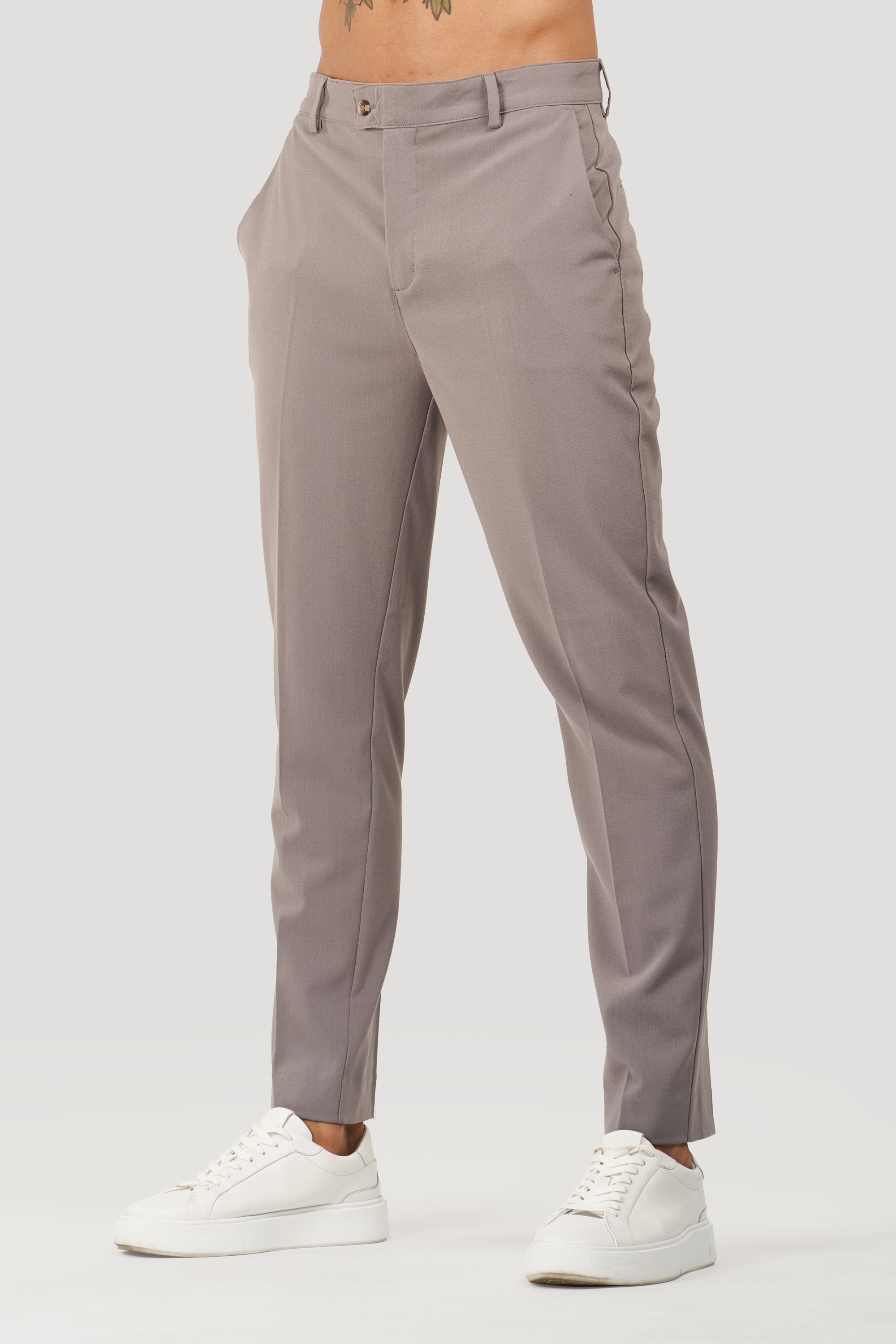 Pantalones de vestir Milano Forth para hombre en gris