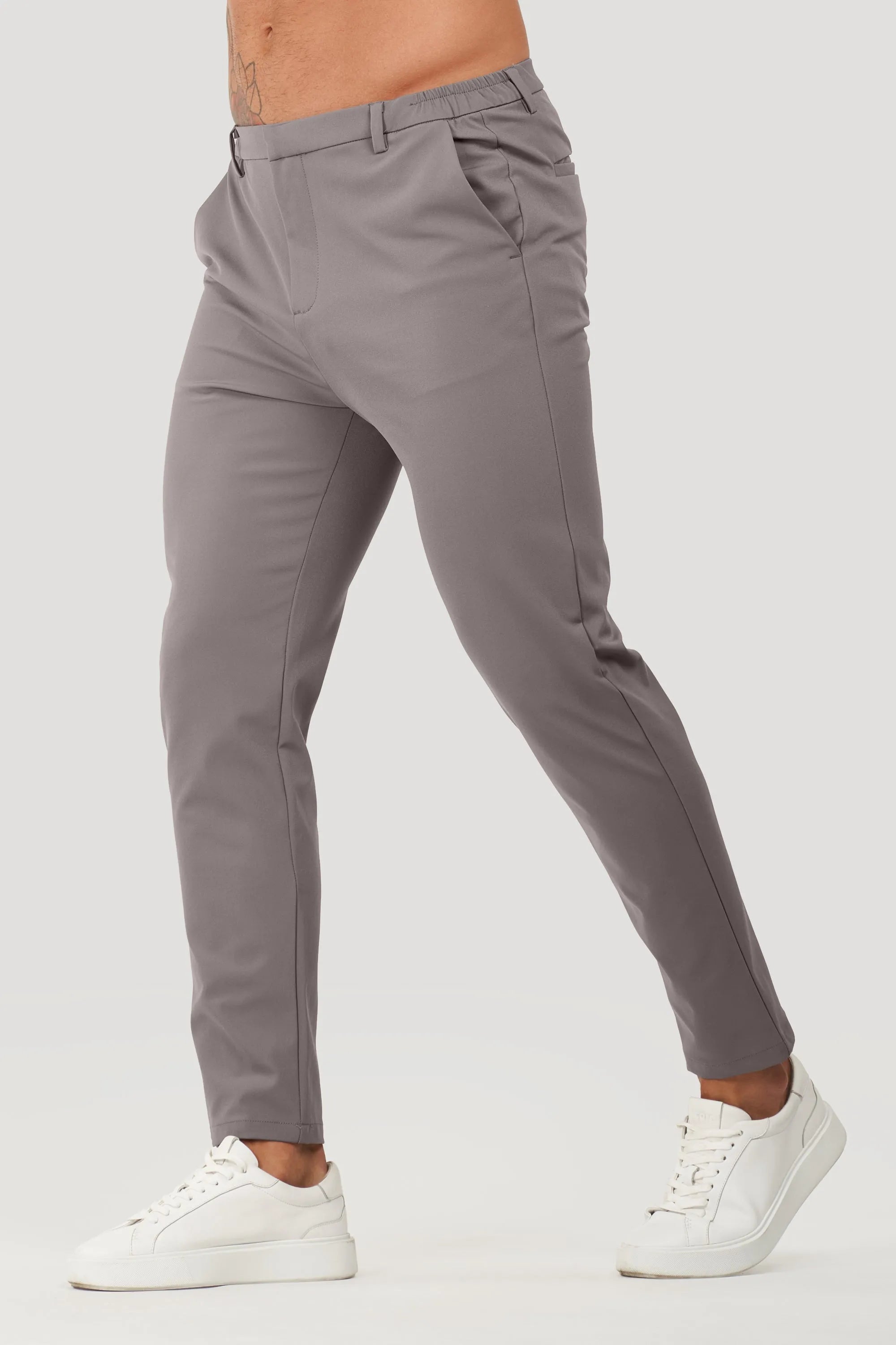 Pantalones de sastrería Tech Forth para hombre en gris