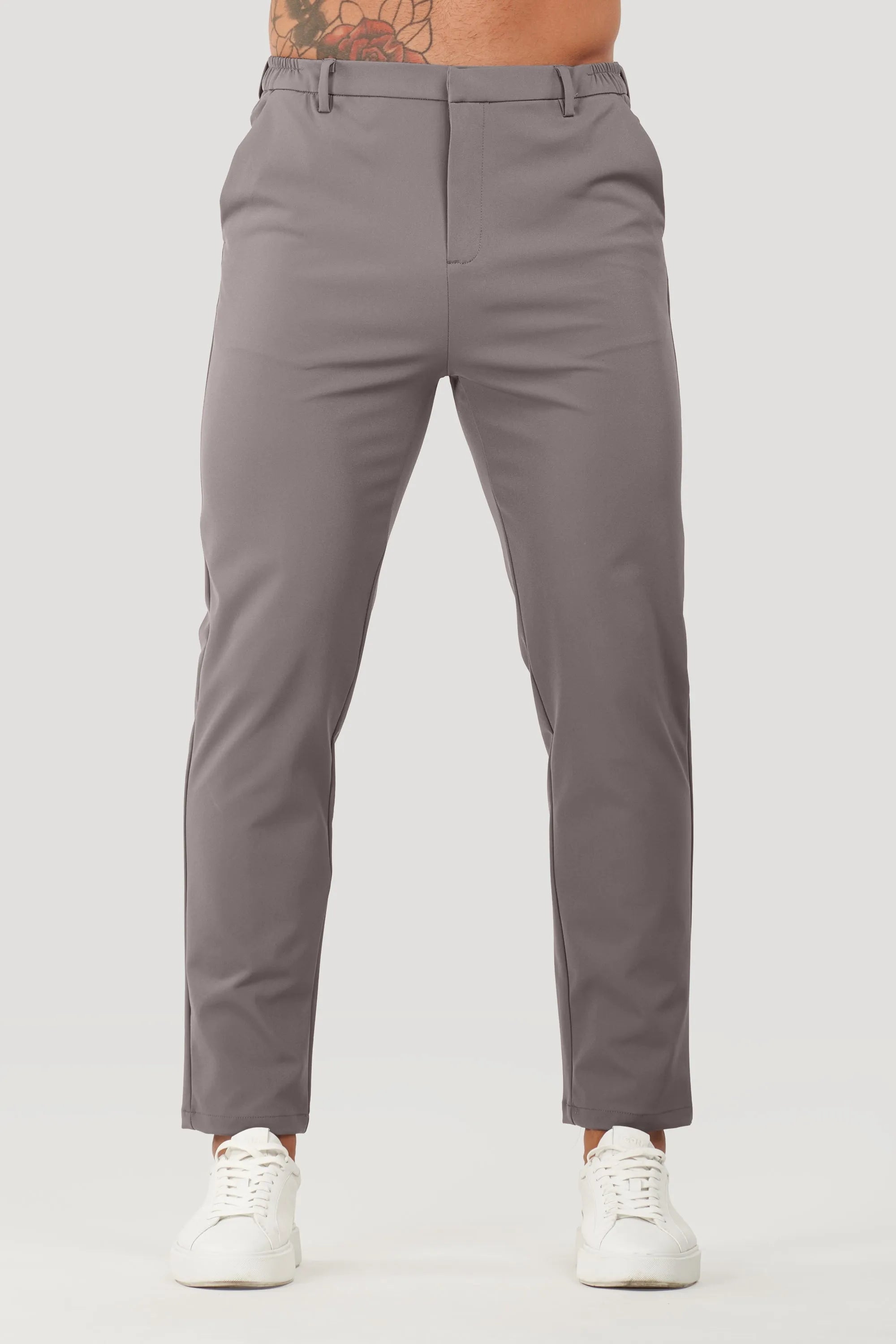 Pantalones de sastrería Tech Forth para hombre en gris