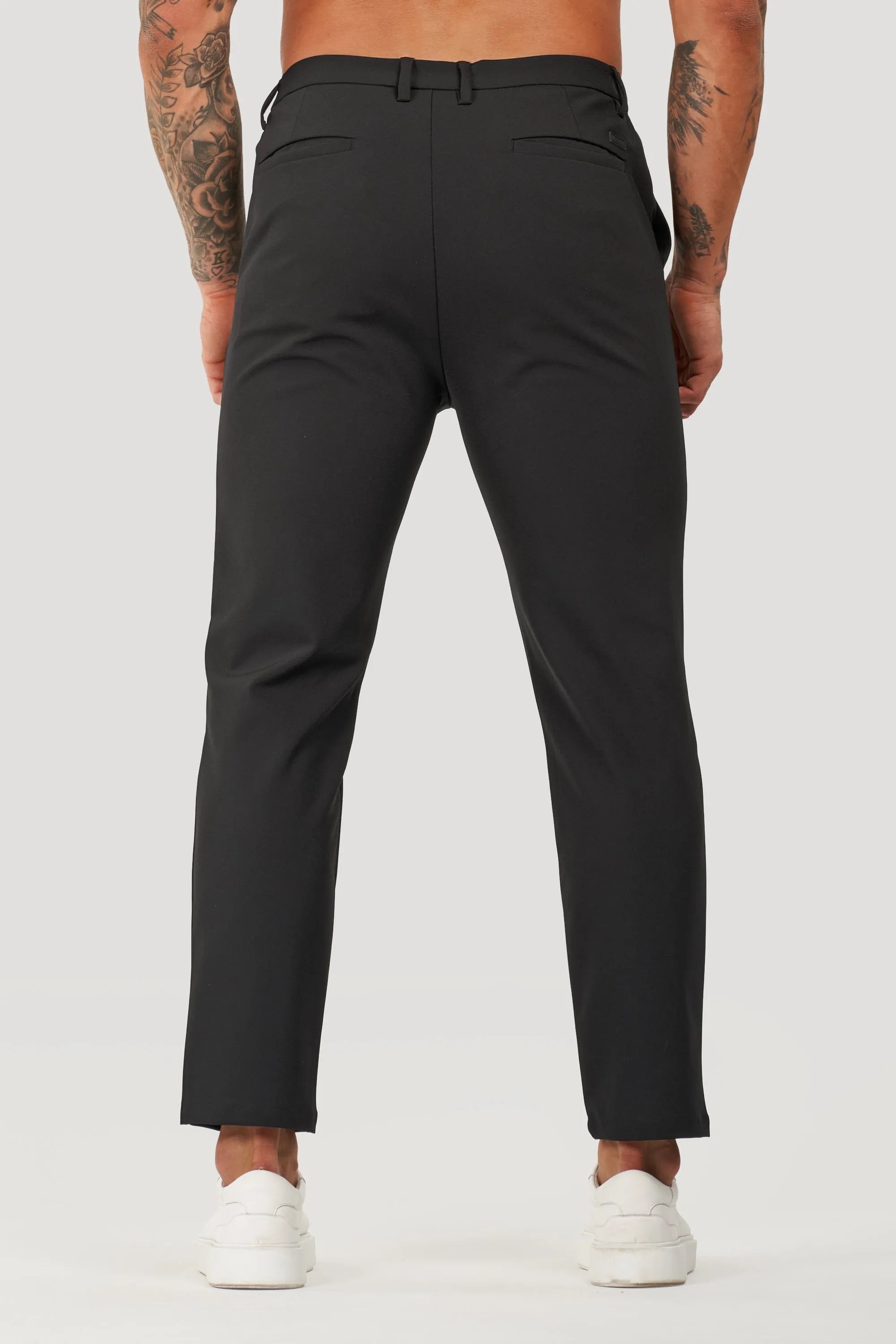 Pantalones de sastrería para hombre Tech Forth Black