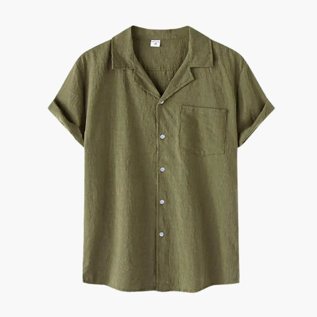 Camisa de manga corta para hombre Forth Cuban