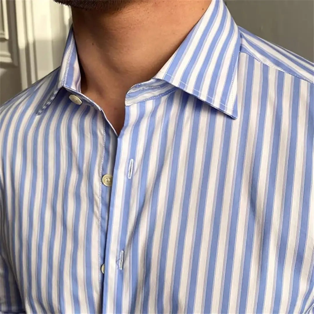 Camisa de manga larga para hombre del Forth Milan