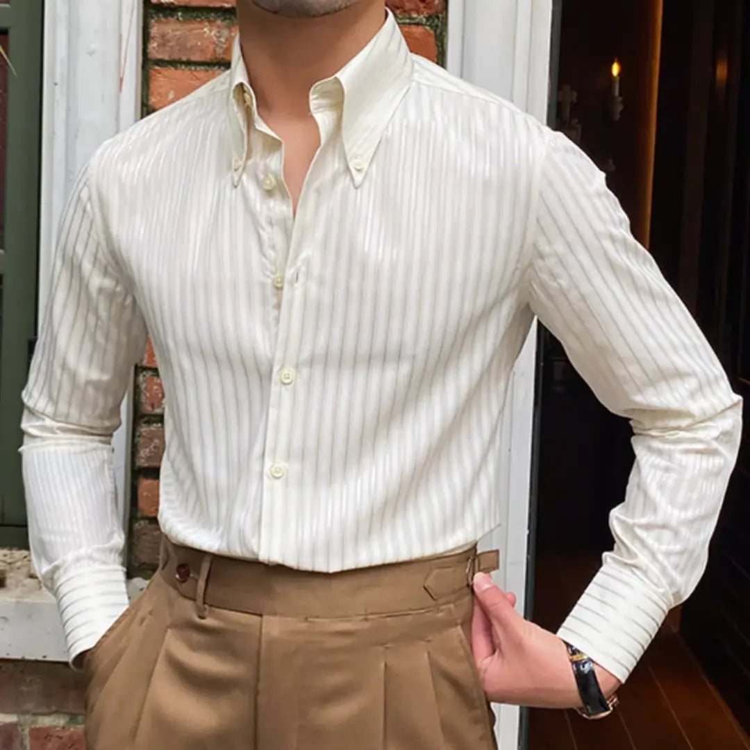Camisa de manga larga para hombre del Forth Monaco