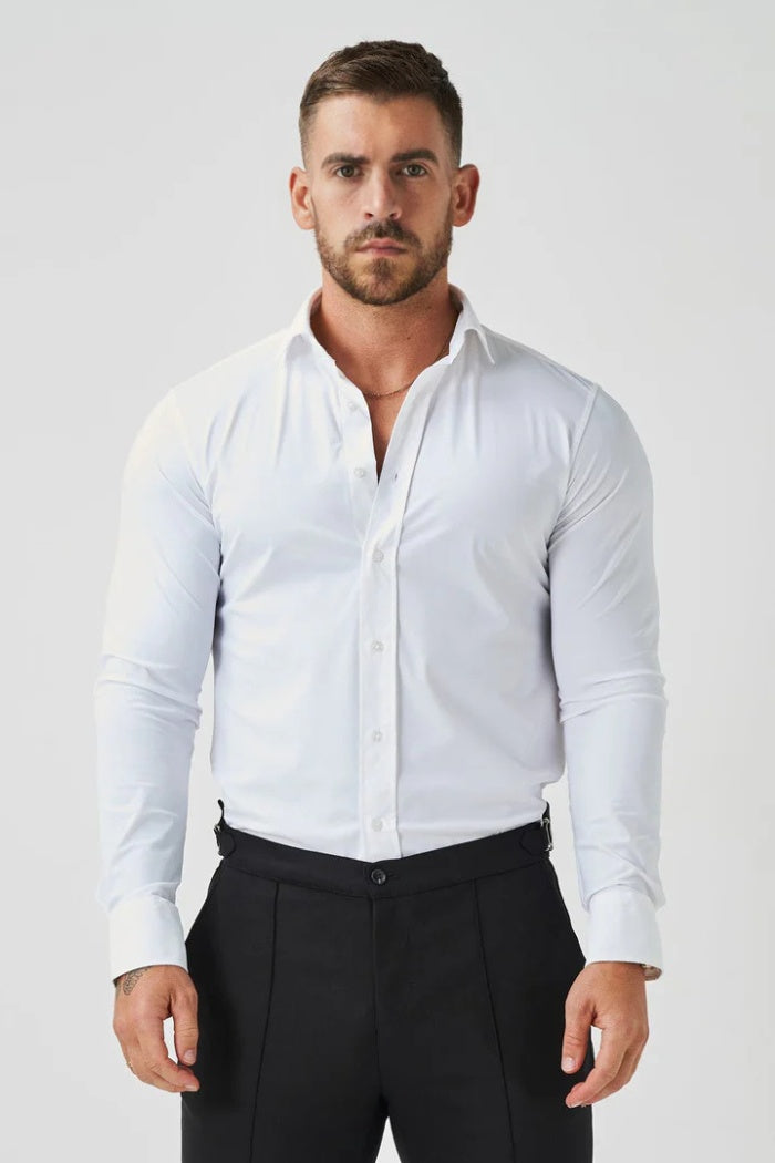 Camisa de vestir de malla Forth Ice