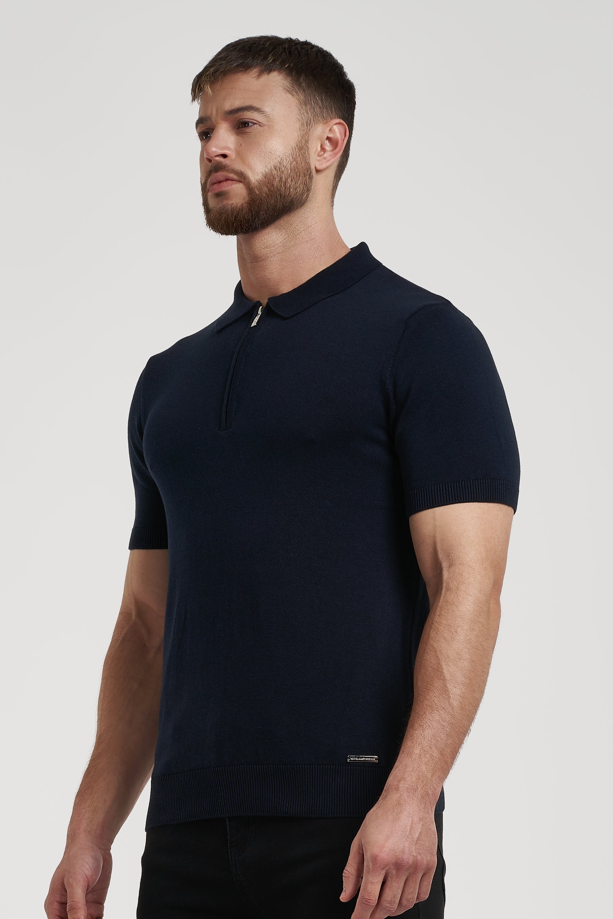 Forth Heren Poloshirt Donkerblauw