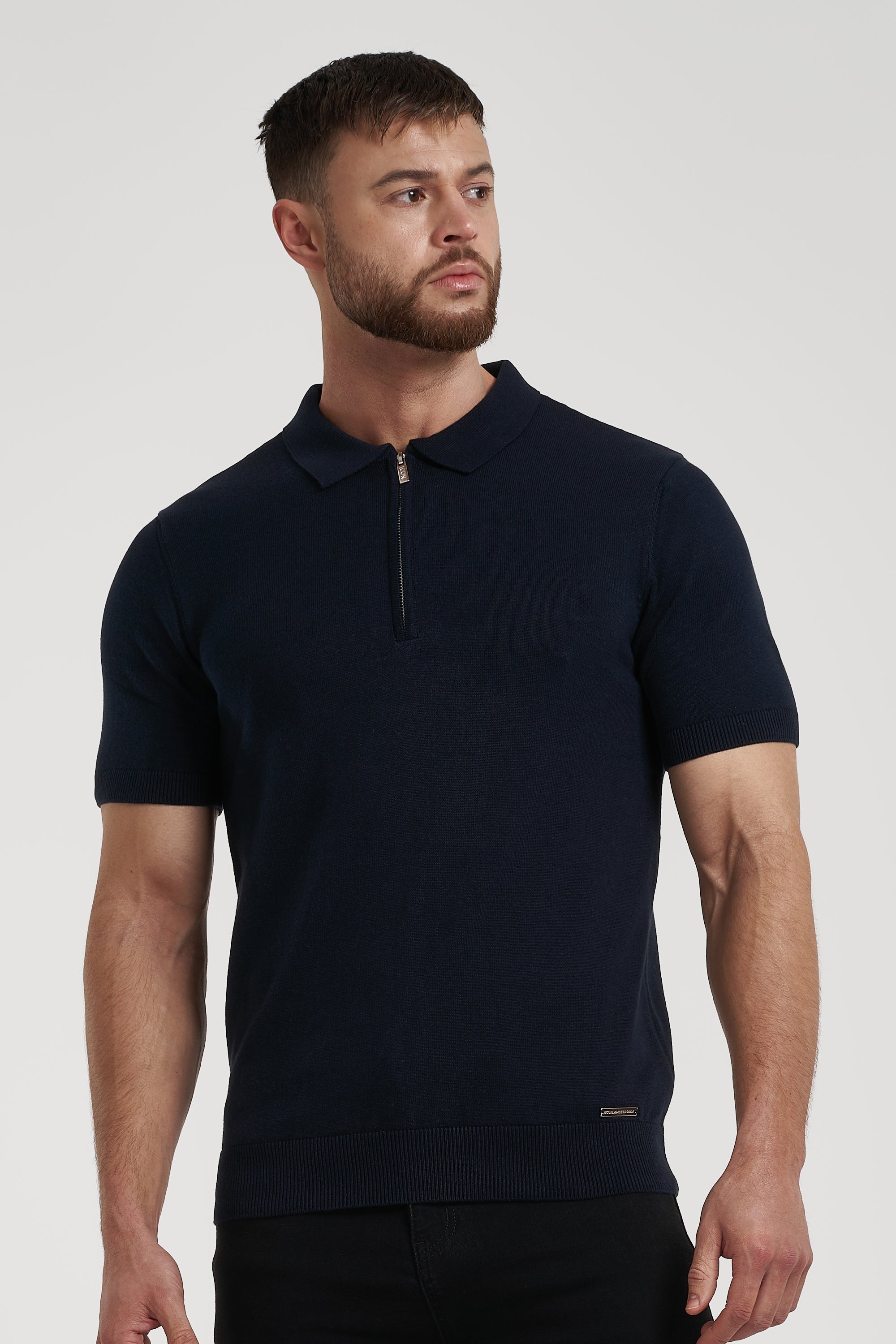 Forth Heren Poloshirt Donkerblauw