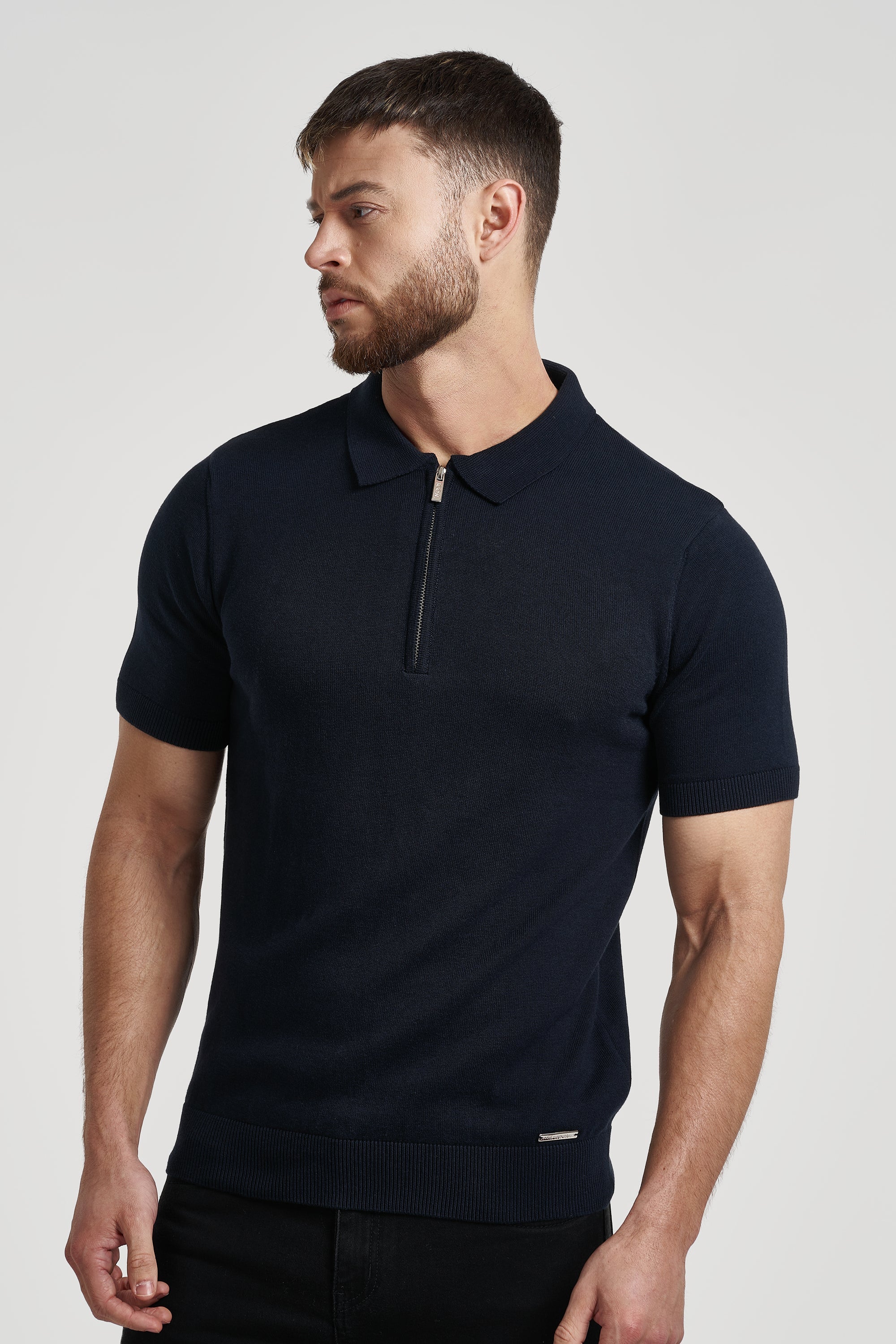 Forth Heren Poloshirt Donkerblauw