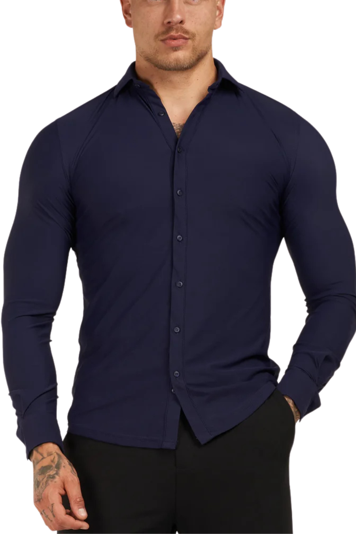 Camisa de vestir de malla Forth Ice