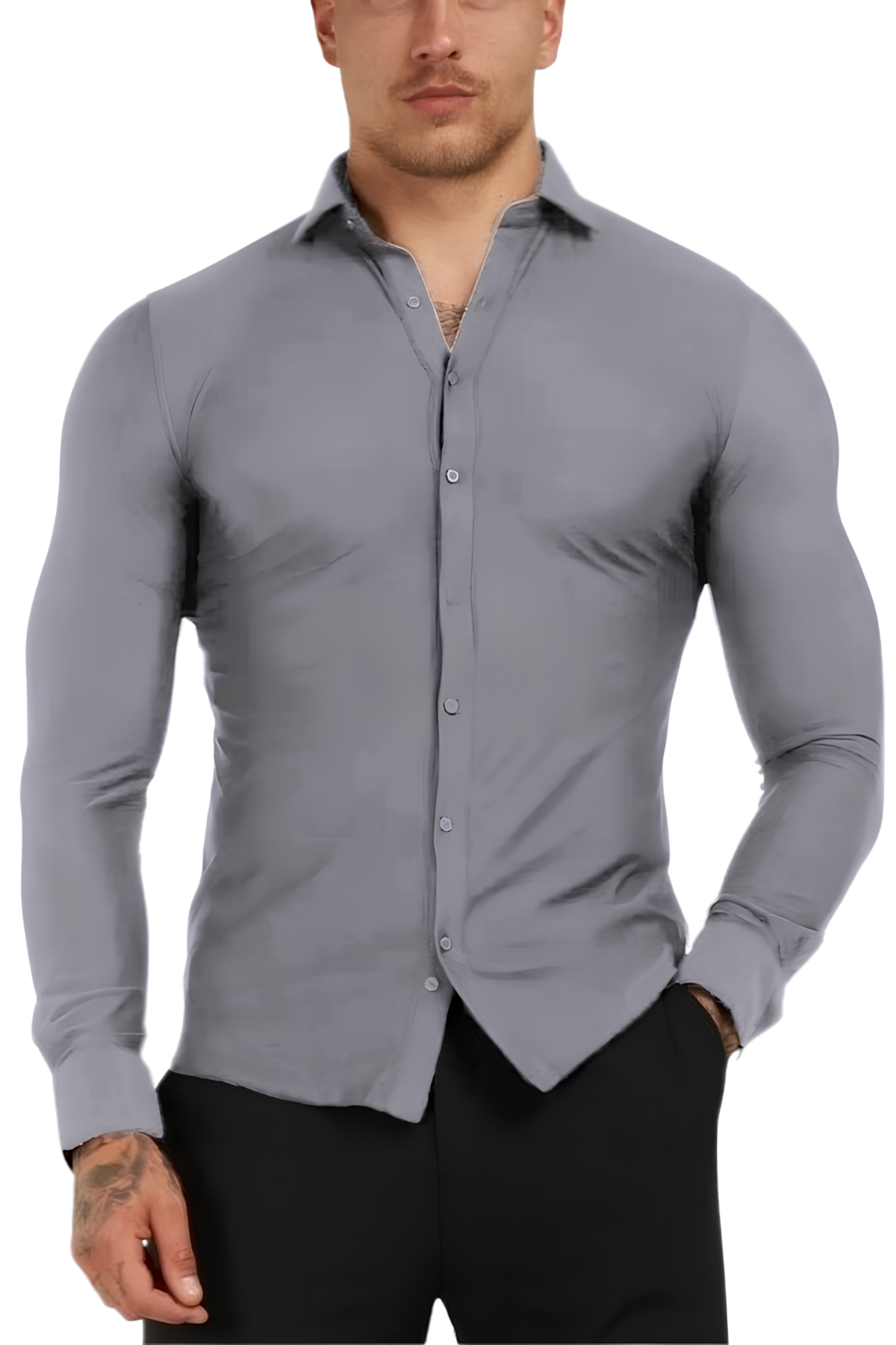 Camisa de vestir de malla Forth Ice