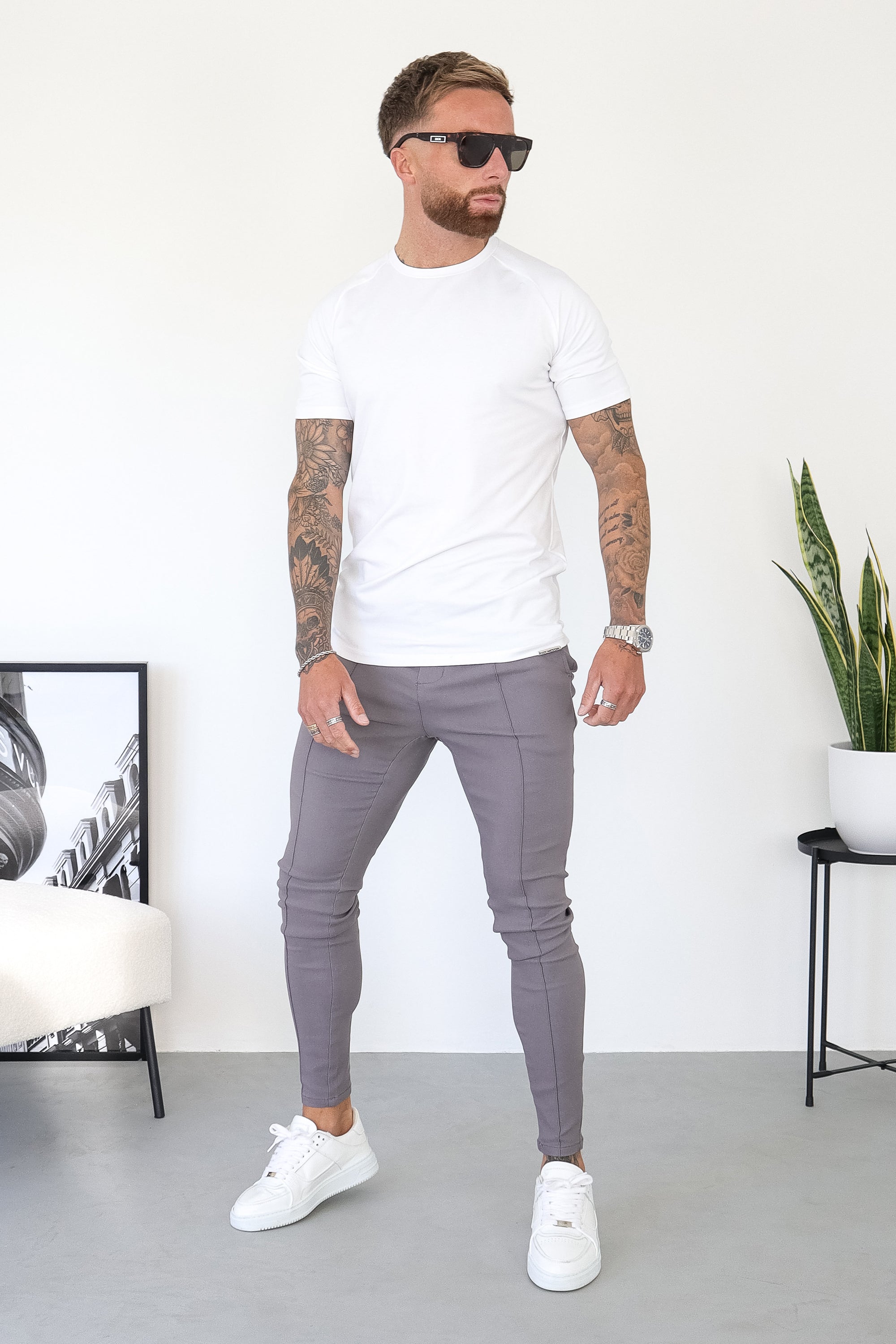 Camiseta blanca Forth para hombre