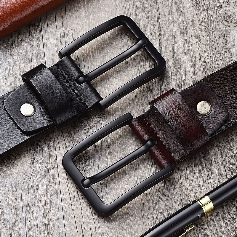 Cinturón de cuero auténtico Forth para hombre