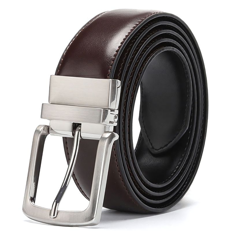 Cinturón de vestir de cuero para hombre de Forth Nation