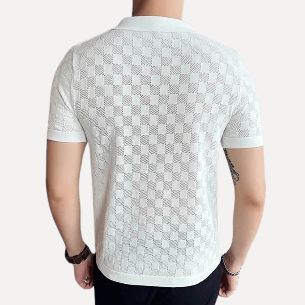Polo de punto Kevin Forth para hombre