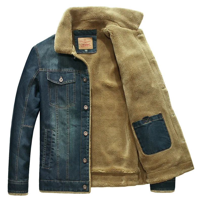 Chaqueta vaquera acolchada Forth para hombre
