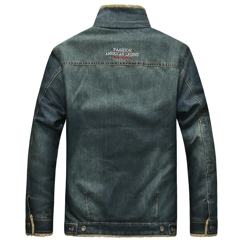 Chaqueta vaquera acolchada Forth para hombre