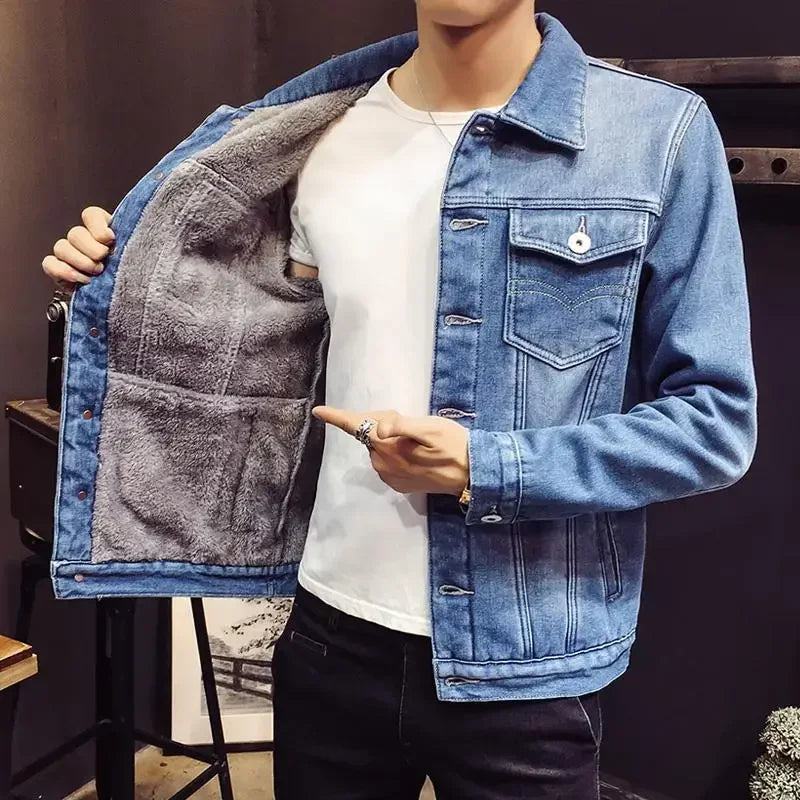 Chaqueta vaquera informal Forth para hombre