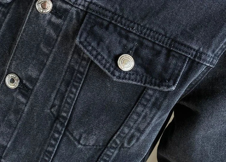 Chaqueta vaquera con botones para hombre Forth