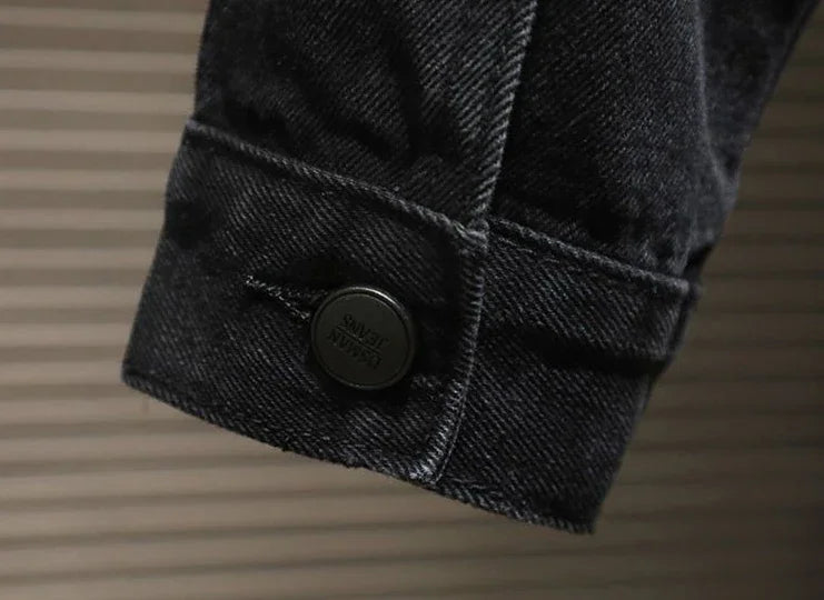 Chaqueta vaquera con botones para hombre Forth