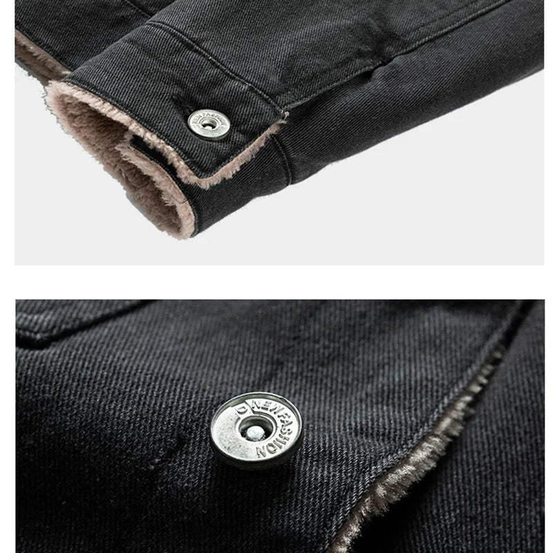 Chaqueta vaquera Forth para hombre con interior forrado 