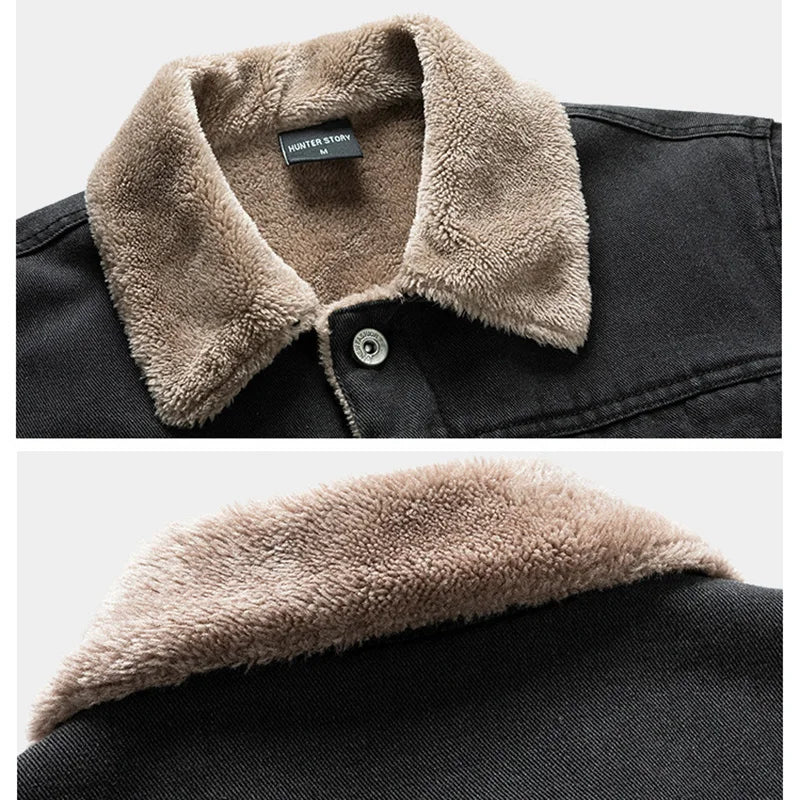 Chaqueta vaquera Forth para hombre con interior forrado 