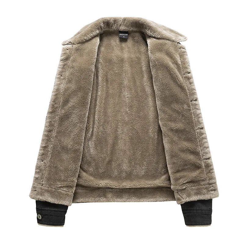 Chaqueta vaquera Forth para hombre con interior forrado 