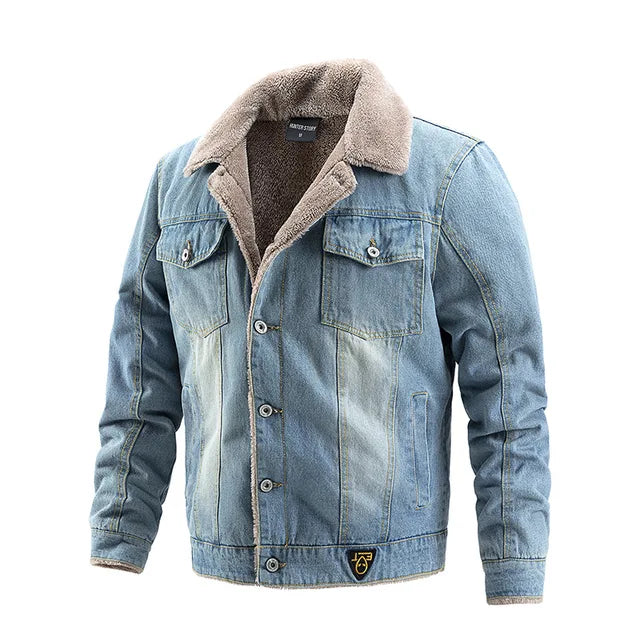 Chaqueta vaquera Forth para hombre con interior forrado 