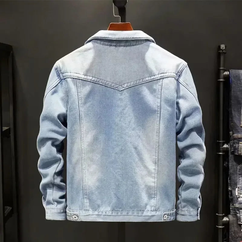 Chaqueta vaquera acolchada Forth Premium para hombre