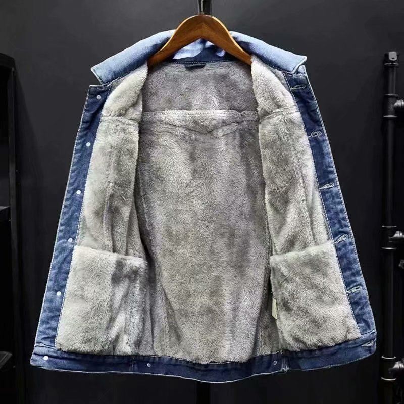 Chaqueta vaquera acolchada Forth Premium para hombre