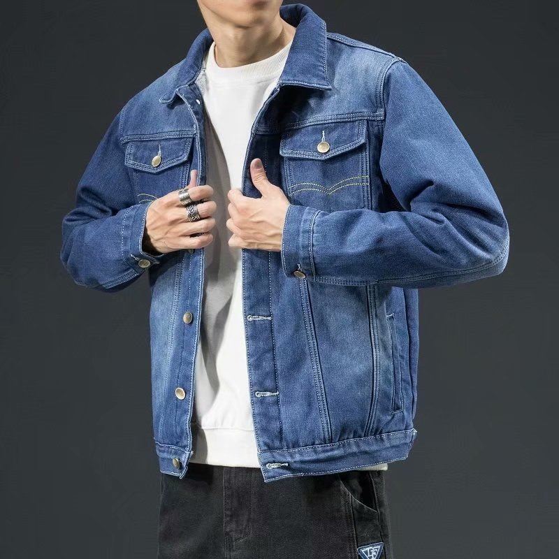 Chaqueta vaquera acolchada Forth Premium para hombre