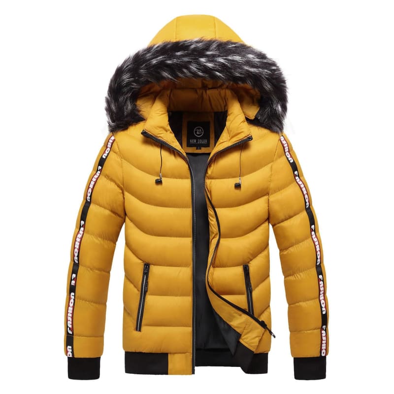 Chaqueta acolchada con capucha y forro para hombre de Forth