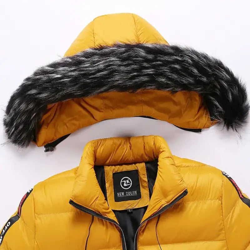Chaqueta acolchada con capucha y forro para hombre de Forth