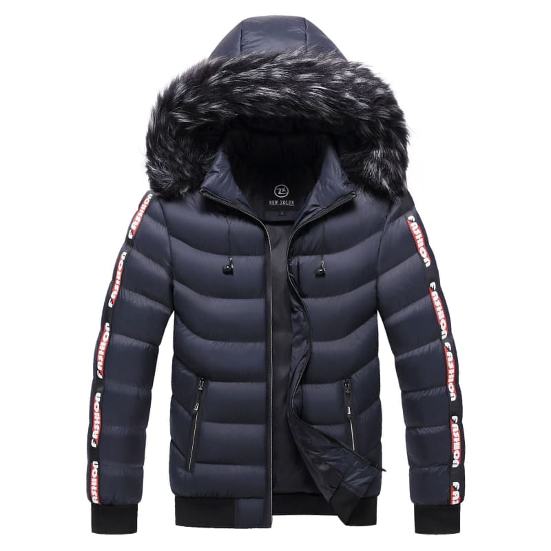 Chaqueta acolchada con capucha y forro para hombre de Forth